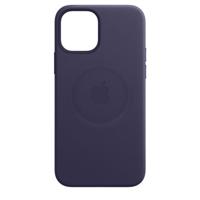 Apple Leather MagSafe Case iPhone 12 Pro Max Deep Violet - thumbnail