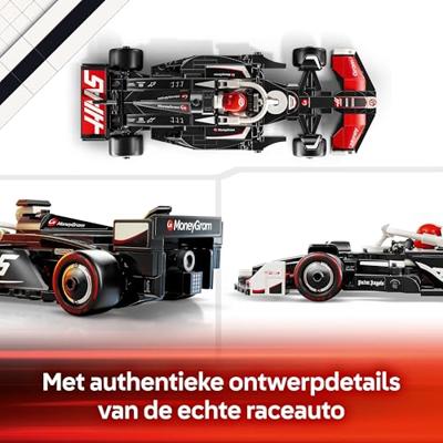 LEGO Speed Champions 77250 MoneyGram Haas Team VF-24 F1-auto - Speelgoed voor kinderen vanaf 10 jaar - thumbnail