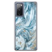 Samsung Galaxy S20 FE hybride hoesje - Marble sea - thumbnail