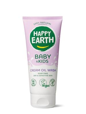 Happy Earth 100% Natural Baby & Kids Cream Oil Wash