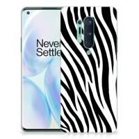 OnePlus 8 Pro | TPU Hoesje | Zebra - thumbnail