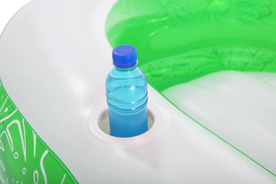 Bestway familiebad rechthoek tropical paradise met zitje, 231cm Bestway familiebad rechthoek tropical paradise met zitje, 231cm