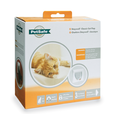 PetSafe kattendeur met magneetslot nr. 932 wit PetSafe Gebr. de Boon - Gebr de boon PetSafe kattendeur met magneetslot nr. 932 wit PetSafe Gebr. de Boon - Gebr de boon