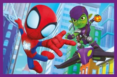 Clementoni blokpuzzel spidey and his amazing friends, 6st. - thumbnail