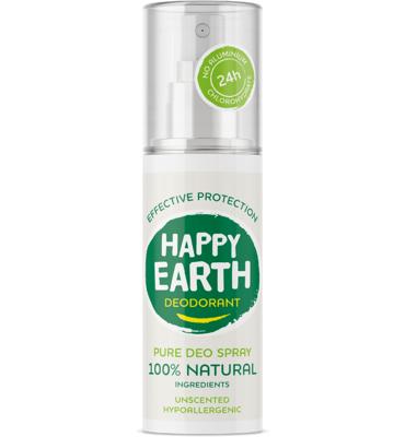 100% Natural Deo Spray Unscented 100% Natural Deo Spray Unscented