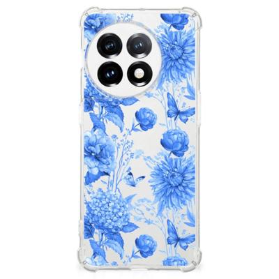 Case voor OnePlus 11 Flowers Blue