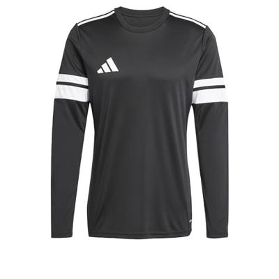 adidas Squadra 25 Voetbalshirt Lange Mouwen Zwart Wit