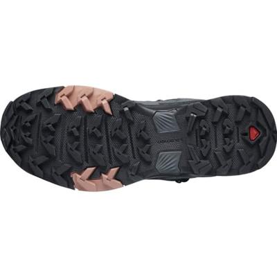 Salomon X Ultra 4 Mid Gtx W Dames Hoge Wandelschoen Ebony/Mocha Mousse/Almond Cream 6