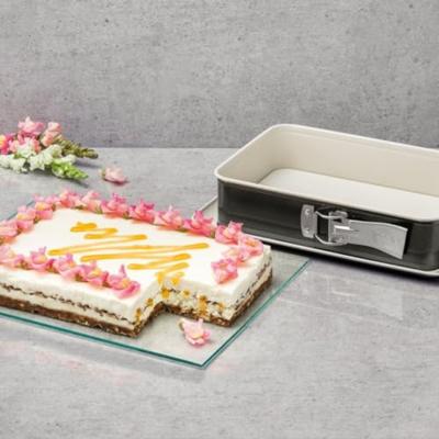 Cakevorm en rechthoekige cakevorm - DR oeTKER - Back Trend - 30 cm en 28 x 18 cm