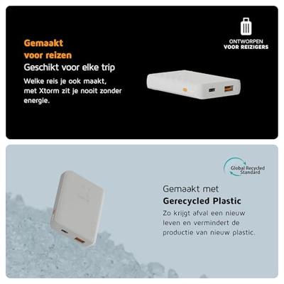 Xtorm Go2 Power Pack 5000 mAh Powerbank Wit