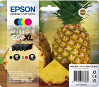 Epson 604XL inktcartridge 4 stuk(s) Origineel Hoog (XL) rendement Zwart, Cyaan, Magenta, Geel - thumbnail