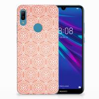 Huawei Y6 2019 | Y6 Pro 2019 TPU bumper Pattern Orange - thumbnail