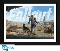 Fallout Framed Print - Sole Female Survivor (30x40cm) - thumbnail