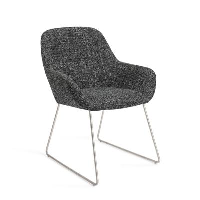 Jesper Home Eetkamerstoel 'Kushi' Slide Steel, kleur Skyfall