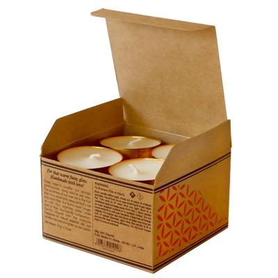 Waxinelichten Rozen Organisch - 12 stuks