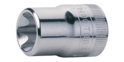Bahco 3/8" dop torx op kaart e12 | sb7400torx-e12
