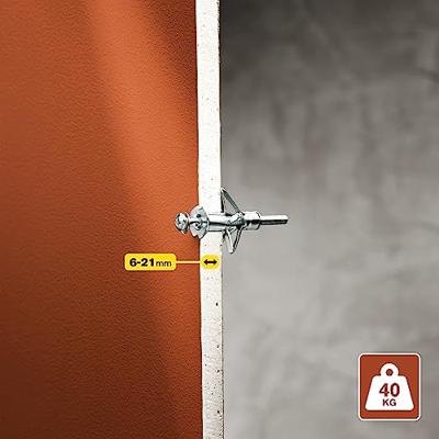 Wandpluggen en schroeven Rapid 5001550 Ø 11 x 52 mm M5 x 63 mm Metaal Uitbreiding 10 Stuks