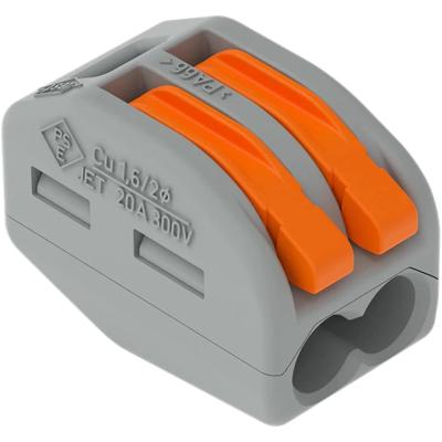 Lasklem 3 x 0,14-4mm² Cu - Flexibele en massieve draden Lasklem 3 x 0,14-4mm² Cu - Flexibele en massieve draden