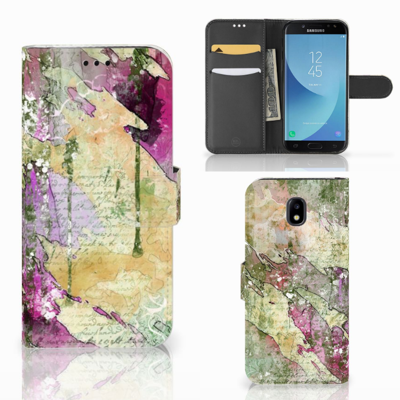 Hoesje Samsung Galaxy J5 2017 Letter Painting Hoesje Samsung Galaxy J5 2017 Letter Painting