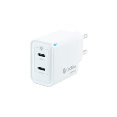 Oplader CoolBox COO-CUP-35CC Wit 35 W - thumbnail