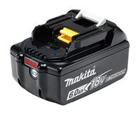 Makita accessoires accu bl1860b 18v 6,0ah met accu indicator - 197422-4 - thumbnail