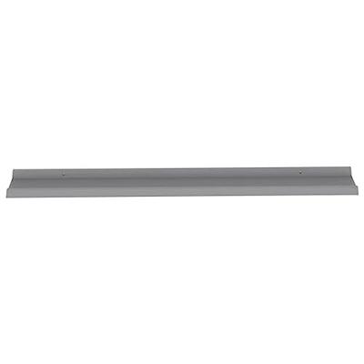 VidaXL Wandschappen 4 st 115x9x3 cm grijs
