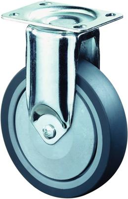 BS Rollen Bokwiel | 150 mm 100 kg | volledig van rubber | 94 x 64 mm | 1 stuk - C110.A85.151 C110.A85.151