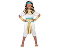 Kostuums voor Kinderen Th3 Party Egyptische Koning Wit (6 Onderdelen) - Maat: 3-4 Jaar - Maat: 3-4 Jaar - thumbnail