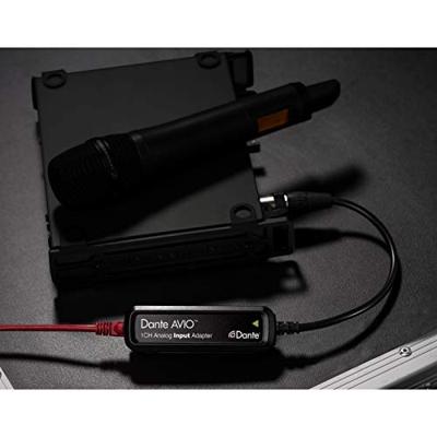 Dante Avio Analog Input 1x0 XLR - Dante adapter