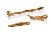 DeliSnacks runderkophuid 80 cm hondensnack - 5 stuks - thumbnail