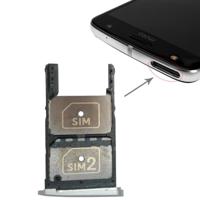 2 SIM-kaarthouder + Micro SD Card lade voor Motorola Moto Z Play(Silver) - thumbnail