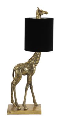 Light & Living Tafellamp 'Giraffe' 61cm, kleur Antiek Brons/Zwart