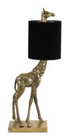 Light & Living Tafellamp 'Giraffe' 61cm, kleur Antiek Brons/Zwart - thumbnail