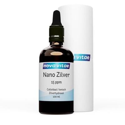 Nova Vitae Nano zilver colloidaal15ppm 100 Milliliter