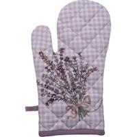 Clayre & Eef Ovenhandschoen lavendel - thumbnail
