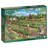 Strawberry Picking Puzzel 1000 Stukjes - thumbnail