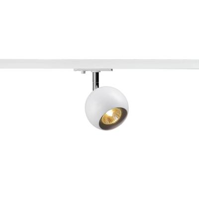 SLV Light Eye 144011 230V-railsysteem lamp GU10 Wit, Chroom SLV Light Eye 144011 230V-railsysteem lamp GU10 Wit, Chroom