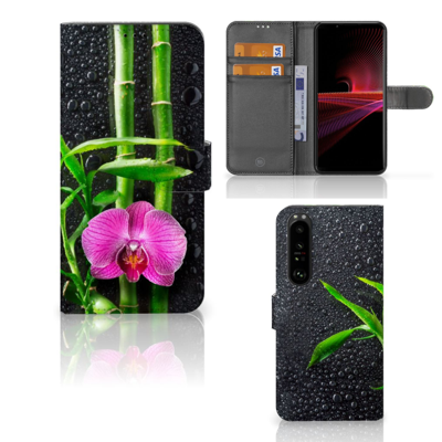 Sony Xperia 1 III Hoesje Orchidee Sony Xperia 1 III Hoesje Orchidee