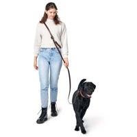 HUNTER Hondenriem Aalborg, donkerbruin, Maat: 20/250 - thumbnail