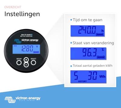 Victron Energy Black Smart BAM030712200R Accubewaking Victron Energy Black Smart BAM030712200R Accubewaking