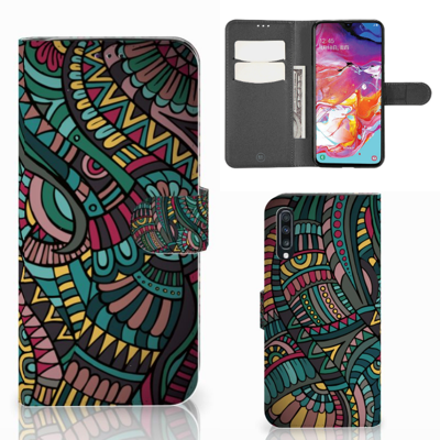 Samsung Galaxy A70 | Telefoon Hoesje | Aztec