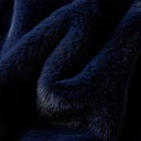 Kinderjas 116 kunstvacht marineblauw - thumbnail