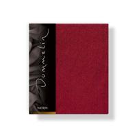 Dommelin Dommelin Kussensloop Uni Satijn 300TC 580 Rosso 50x70 - thumbnail