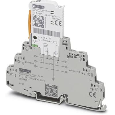Phoenix Contact 2906809 TTC-6P-1X2-24DC-UT-I Overspanningsveilige afleider Piece 1 stuk(s)