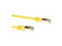 ACT IB7810 F/UTP CAT5E Patchkabel Geel - 10 meter