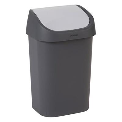 Curver Mistral afvalbak swing 25 liter antraciet