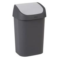 Curver Mistral afvalbak swing 25 liter antraciet - thumbnail