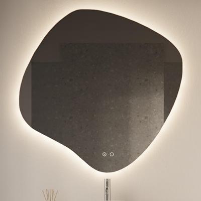 Badkamerspiegel Gliss Design Clio 100x100cm Met LED-Verlichting En Spiegelverwarming Badkamerspiegel Gliss Design Clio 100x100cm Met LED-Verlichting En Spiegelverwarming