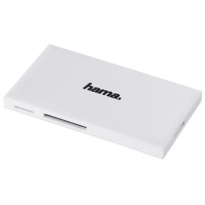 Hama USB-3.0-multi-kaartlezer SD/microSD/CF Wit Hama USB-3.0-multi-kaartlezer SD/microSD/CF Wit