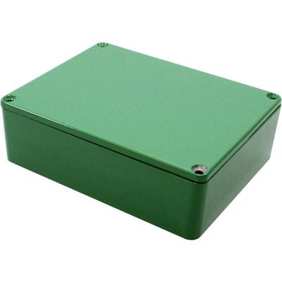Hammond Electronics 1590BB2GR Universele behuizing 119 x 94 x 38 Aluminium spuitgietwerk Groen 1 stuk(s)